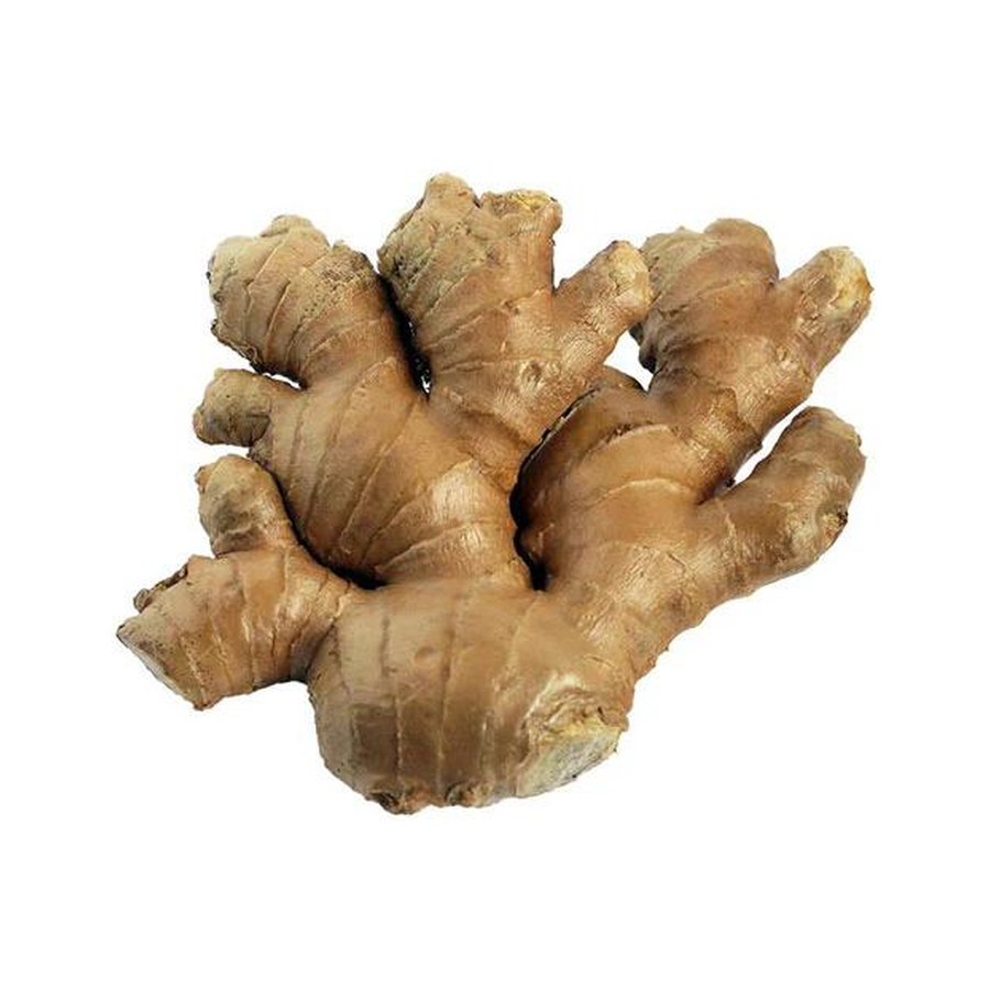 Jengibre fresco (Zingiber officinale).